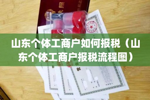 山东个体工商户如何报税（山东个体工商户报税流程图）