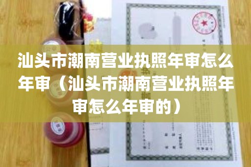 汕头市潮南营业执照年审怎么年审（汕头市潮南营业执照年审怎么年审的）