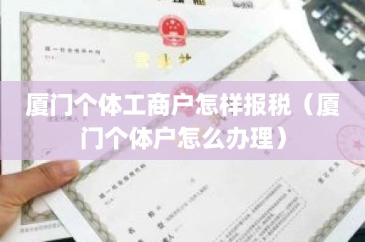 厦门个体工商户怎样报税（厦门个体户怎么办理）