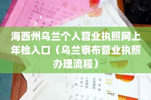 海西州乌兰个人营业执照网上年检入口（乌兰察布营业执照办理流程）