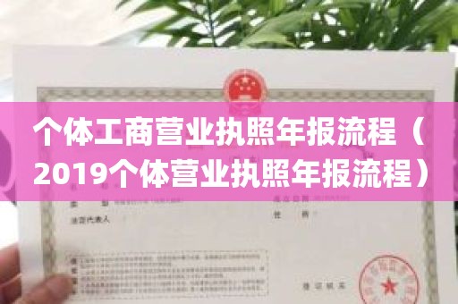 个体工商营业执照年报流程（2019个体营业执照年报流程）