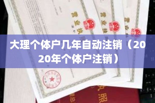 大理个体户几年自动注销（2020年个体户注销）