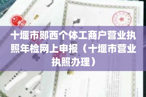 十堰市郧西个体工商户营业执照年检网上申报（十堰市营业执照办理）