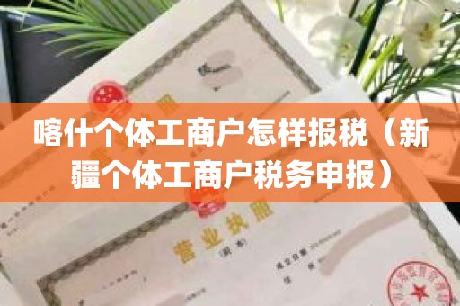 喀什个体工商户怎样报税（新疆个体工商户税务申报）