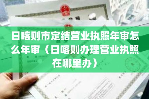 日喀则市定结营业执照年审怎么年审（日喀则办理营业执照在哪里办）