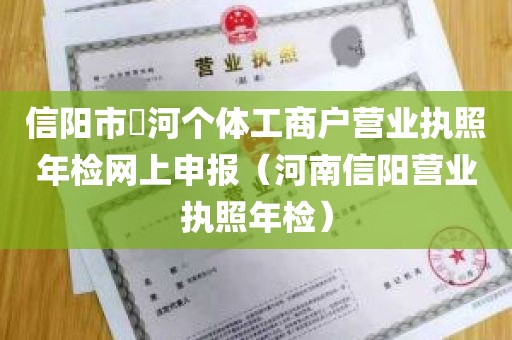 信阳市浉河个体工商户营业执照年检网上申报（河南信阳营业执照年检）