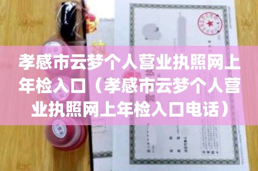 孝感市云梦个人营业执照网上年检入口（孝感市云梦个人营业执照网上年检入口电话）