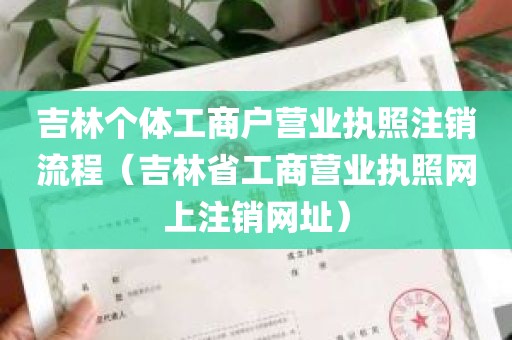 吉林个体工商户营业执照注销流程（吉林省工商营业执照网上注销网址）