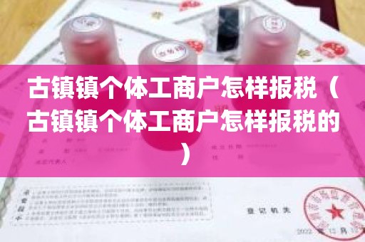 古镇镇个体工商户怎样报税（古镇镇个体工商户怎样报税的）