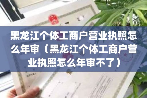 黑龙江个体工商户营业执照怎么年审（黑龙江个体工商户营业执照怎么年审不了）