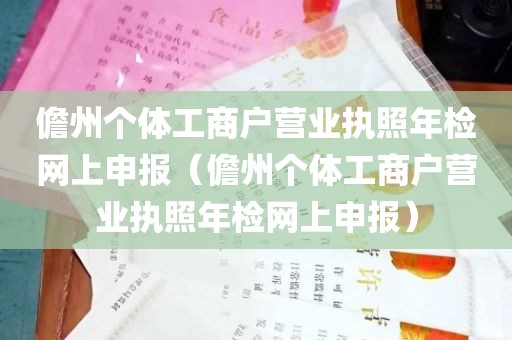 儋州个体工商户营业执照年检网上申报（儋州个体工商户营业执照年检网上申报）