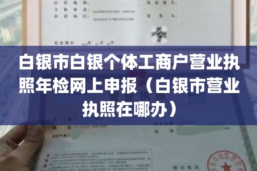 白银市白银个体工商户营业执照年检网上申报（白银市营业执照在哪办）