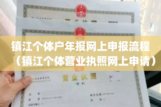 镇江个体户年报网上申报流程（镇江个体营业执照网上申请）