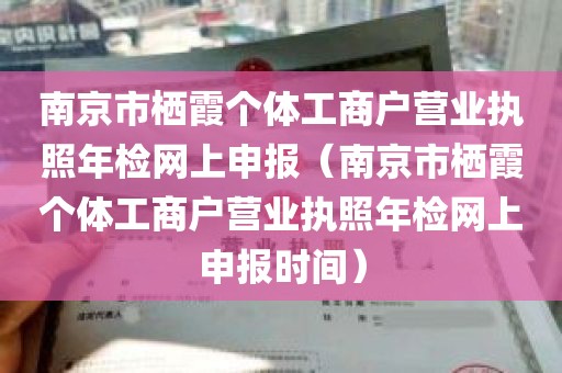 南京市栖霞个体工商户营业执照年检网上申报（南京市栖霞个体工商户营业执照年检网上申报时间）