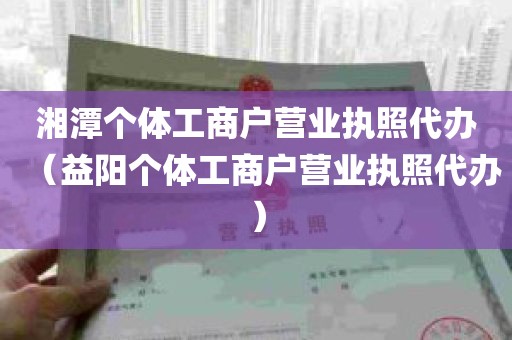 湘潭个体工商户营业执照代办（益阳个体工商户营业执照代办）