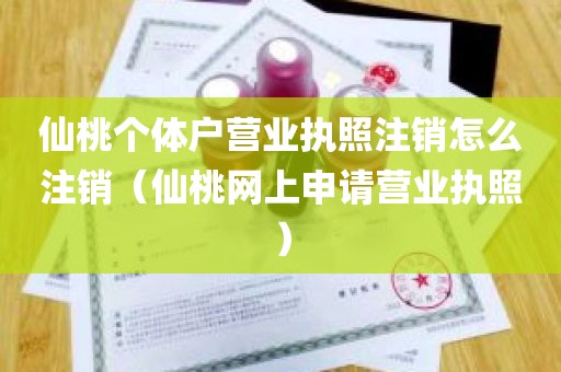 仙桃个体户营业执照注销怎么注销（仙桃网上申请营业执照）