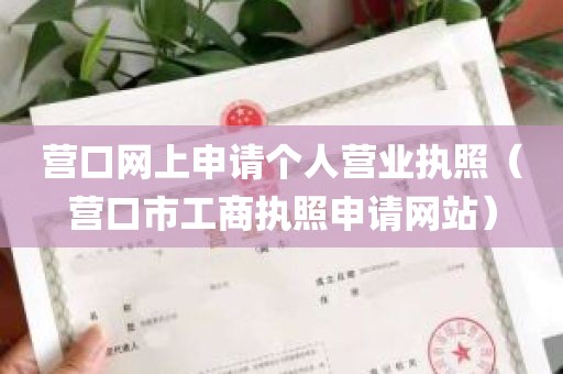 营口网上申请个人营业执照（营口市工商执照申请网站）