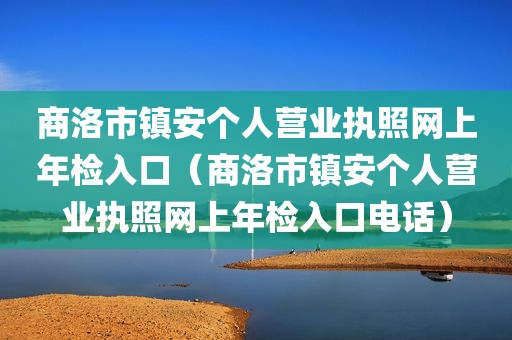 商洛市镇安个人营业执照网上年检入口（商洛市镇安个人营业执照网上年检入口电话）