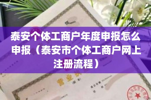 泰安个体工商户年度申报怎么申报（泰安市个体工商户网上注册流程）