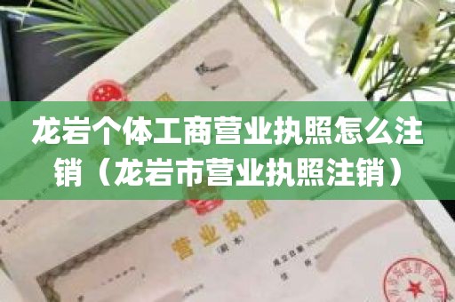 龙岩个体工商营业执照怎么注销（龙岩市营业执照注销）